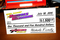 Winchester Speedway 7/18/15 Nininger/Nichols Memorials
